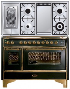 照片 厨房炉灶 ILVE M-120FRD-E3 Matt