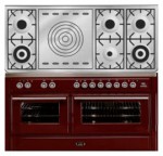 ILVE MT-150SD-VG Red Kitchen Stove