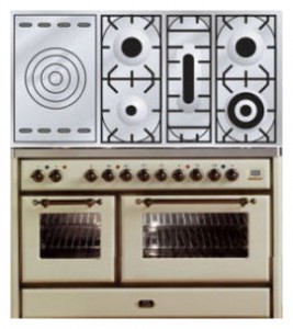 Фото Кухонная плита ILVE MS-120SD-E3 Antique white