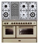 ILVE MS-120BD-E3 Antique white Σόμπα κουζίνα