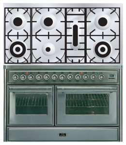 Photo Kitchen Stove ILVE MTS-1207D-VG Stainless-Steel