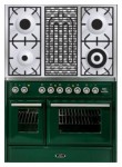 ILVE MTD-100BD-VG Green Virtuvės viryklė