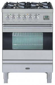 Photo Kitchen Stove ILVE PF-60-MP Stainless-Steel