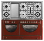 ILVE MCA-150FD-VG Red Virtuvės viryklė