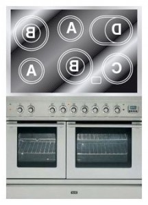Photo Cuisinière ILVE PDLE-100-MW Stainless-Steel