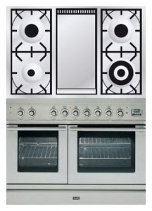 Photo Cuisinière ILVE PDL-100F-MW Stainless-Steel