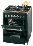 ILVE MT-70D-VG Green Fogão de Cozinha