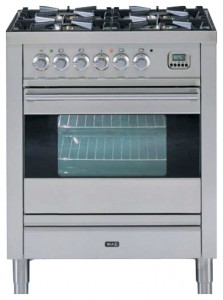 Foto Fornuis ILVE PF-70-VG Stainless-Steel