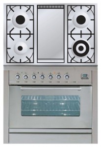 Photo Cuisinière ILVE PW-90F-VG Stainless-Steel