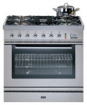 ILVE P-80L-VG Stainless-Steel Кухненската Печка