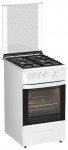 DARINA 1D1 GM241 008 W Kitchen Stove