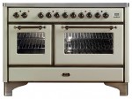 ILVE MD-1207-MP Antique white Kitchen Stove