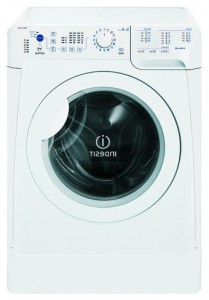 照片 洗衣机 Indesit PWSC 5104 W