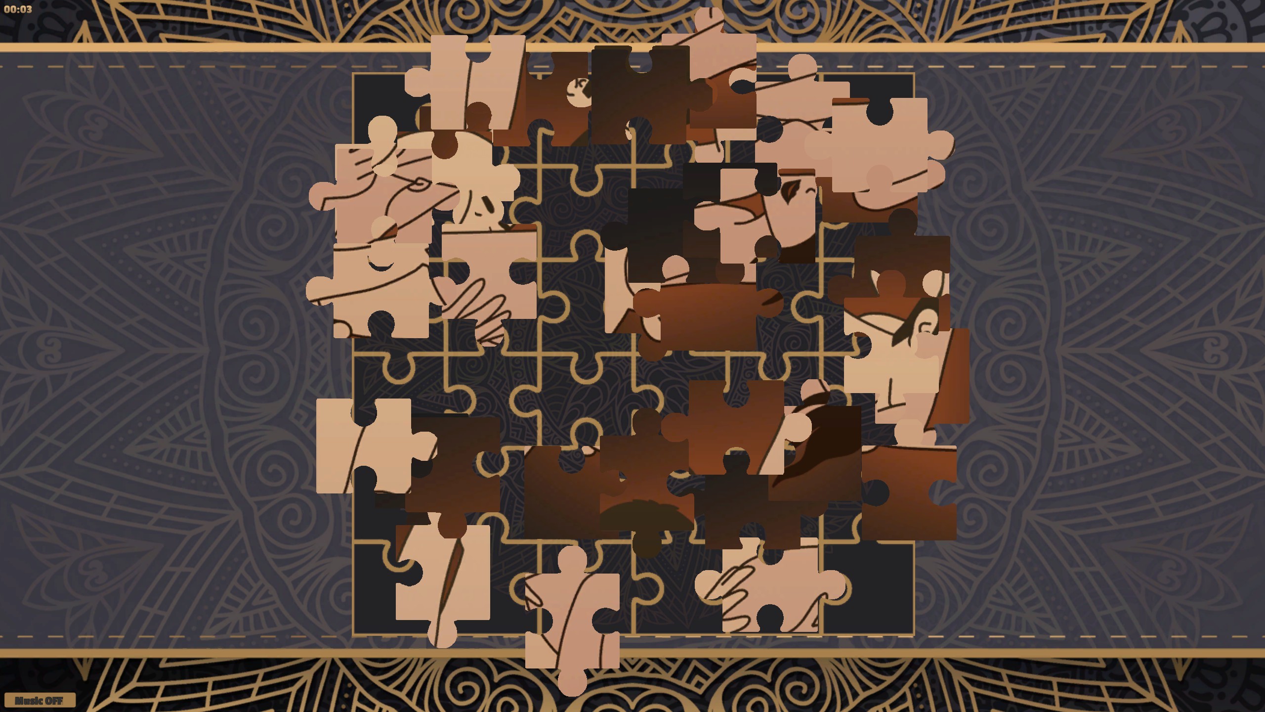 LineArt Jigsaw Puzzle - Erotica 5 Steam CD Key 0.21 $