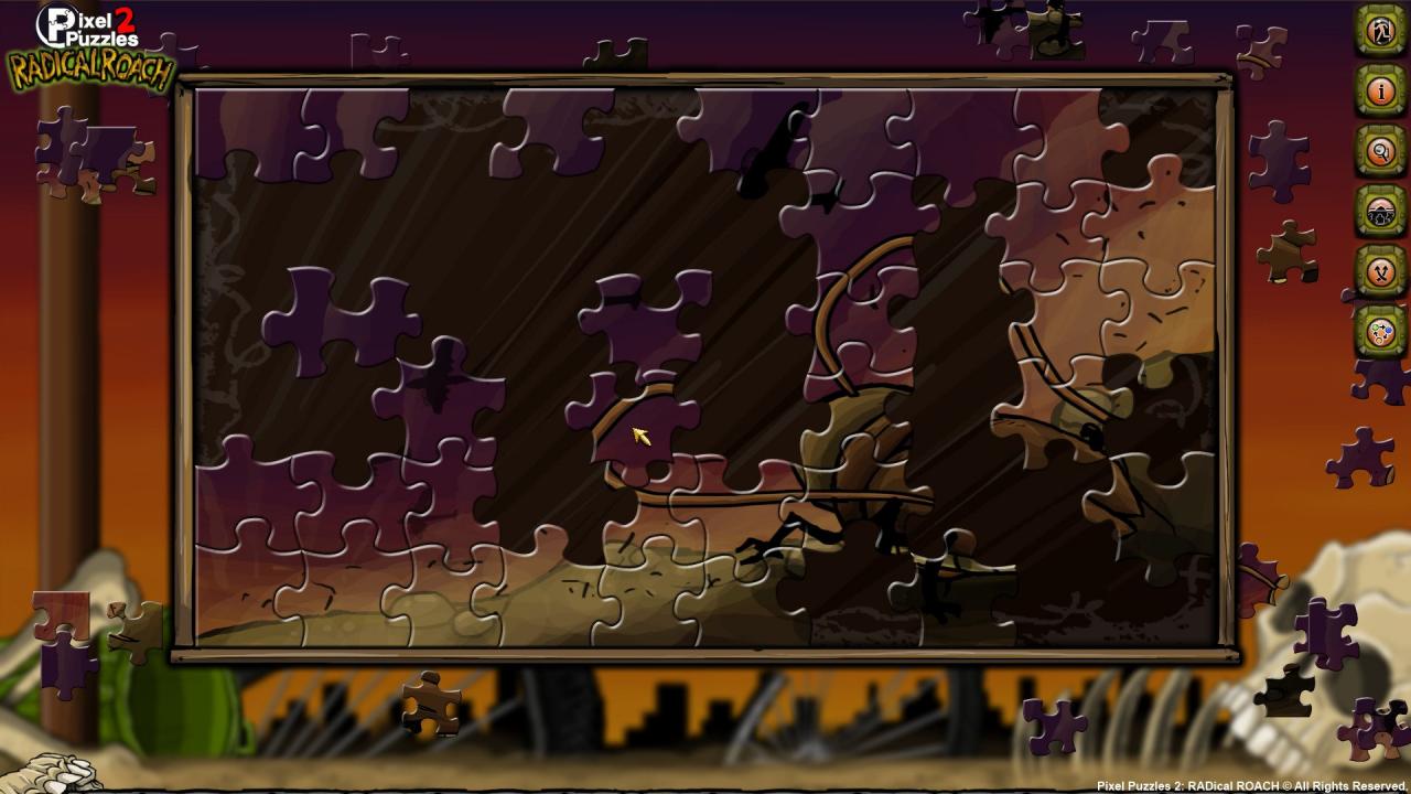 Pixel Puzzles 2: RADical ROACH Steam CD Key 0.5 $