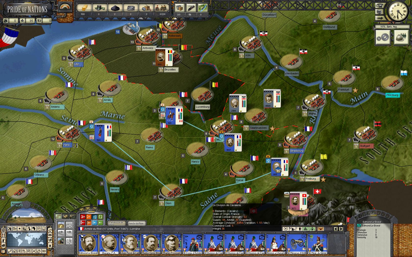 Pride of Nations - The Franco-Prussian War 1870 DLC Steam CD Key 4.38 $