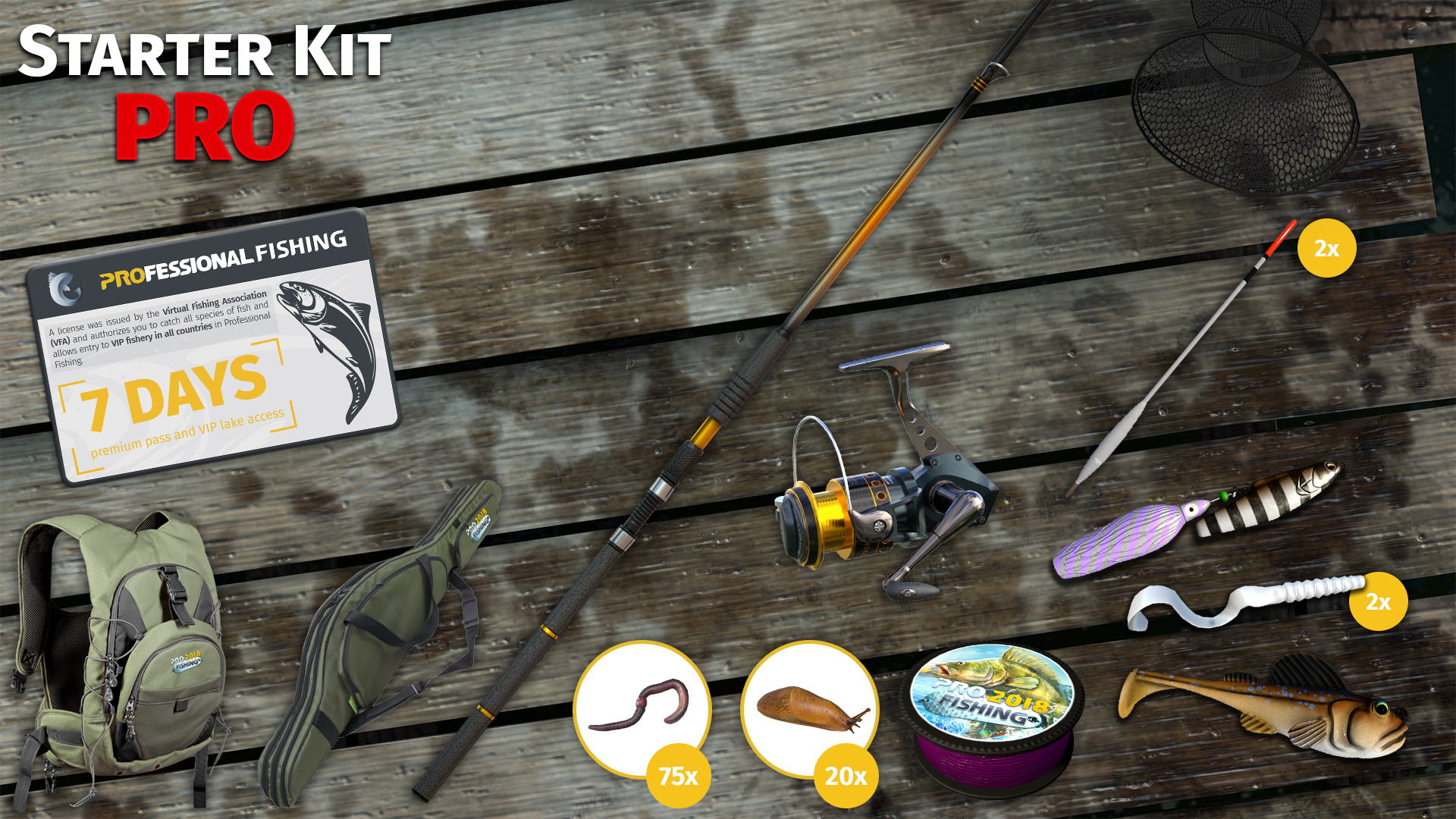 Professional Fishing - Starter Kit Pro DLC Steam CD Key 1.02 $