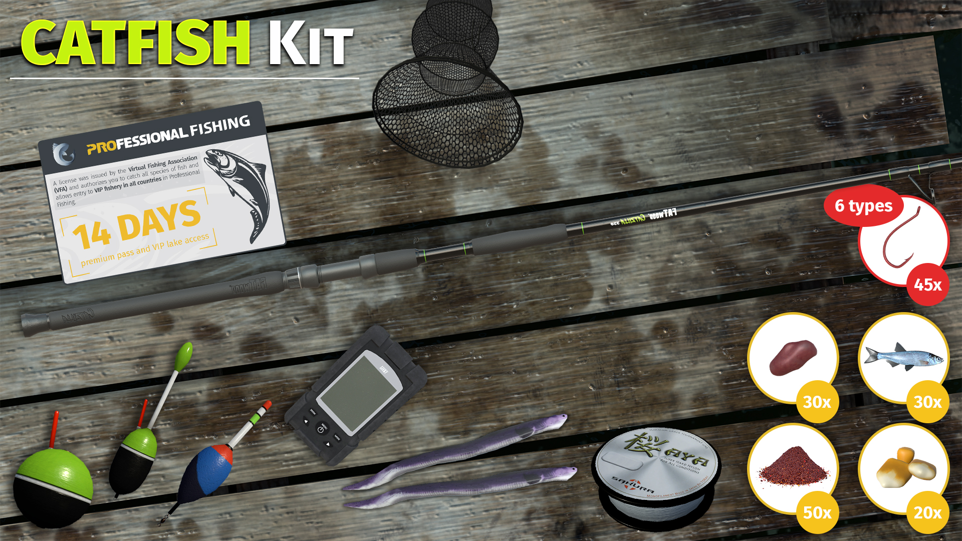 Professional Fishing - Catfish Kit DLC Steam CD Key 1.24 $