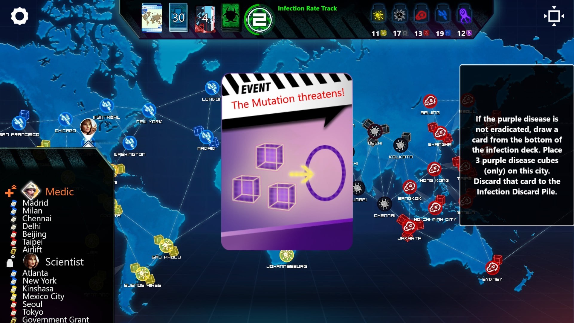 Pandemic: On the Brink - Mutation DLC Steam CD Key 0.79 $