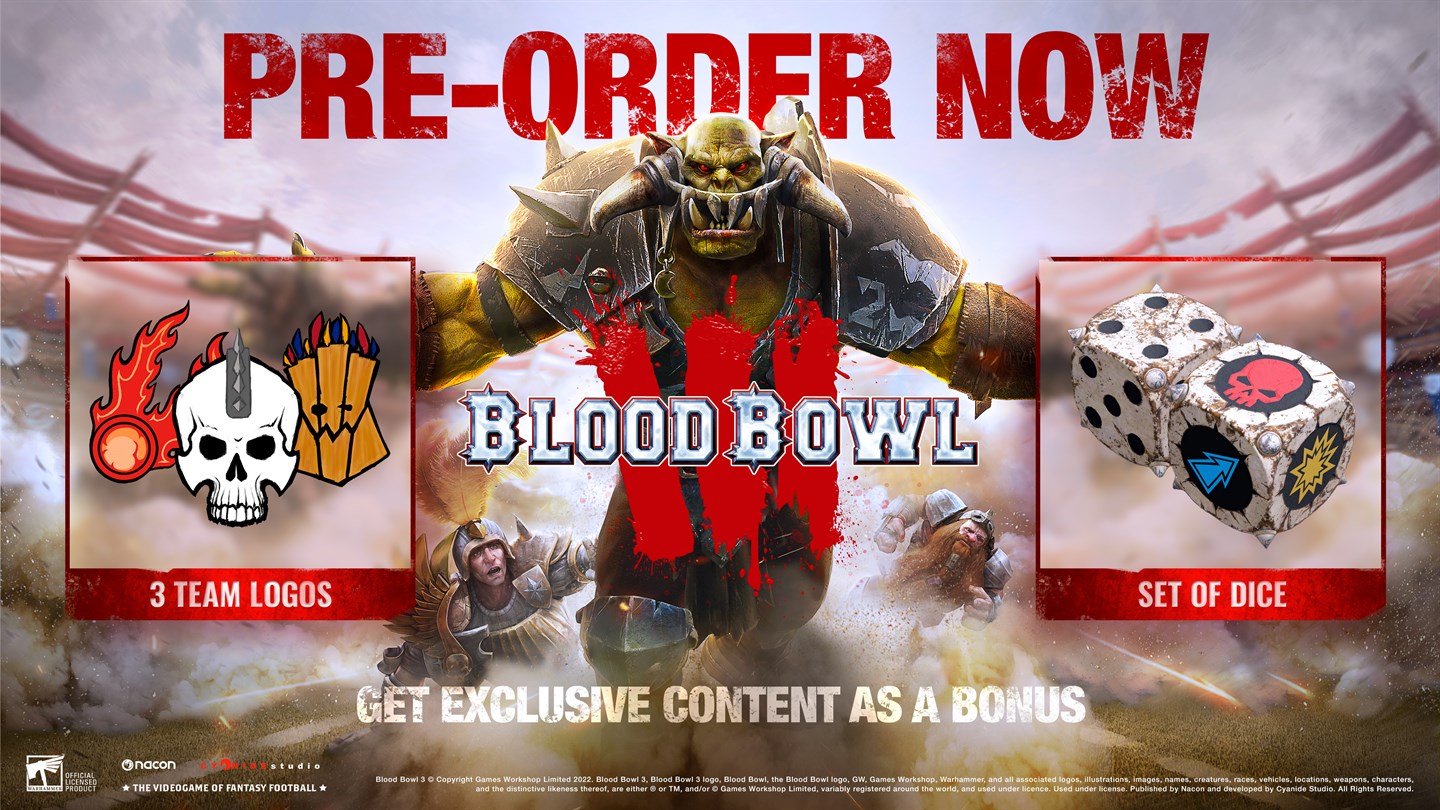 Blood Bowl 3 - Preorder Bonus EU Steam CD Key 1.34 $