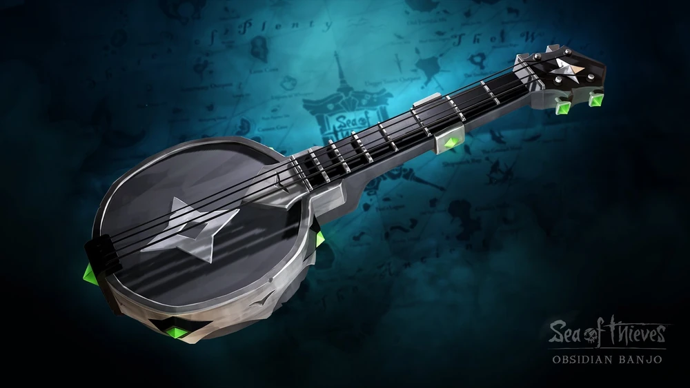 Sea of Thieves - Obsidian Banjo Pack DLC XBOX One / Xbox Series X|S CD Key 6.32 $