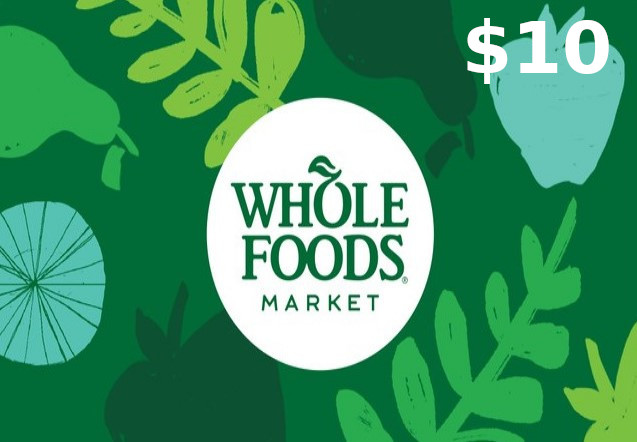 Whole Foods Market $10 Gift Card US 6.78 $