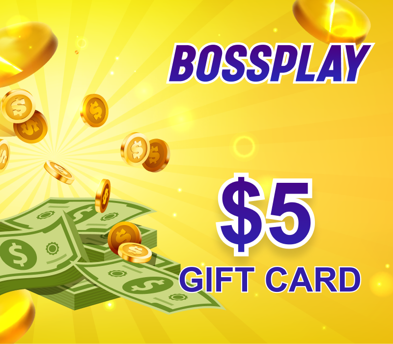BossPlay 5 Credits Gift Card 6.23 $