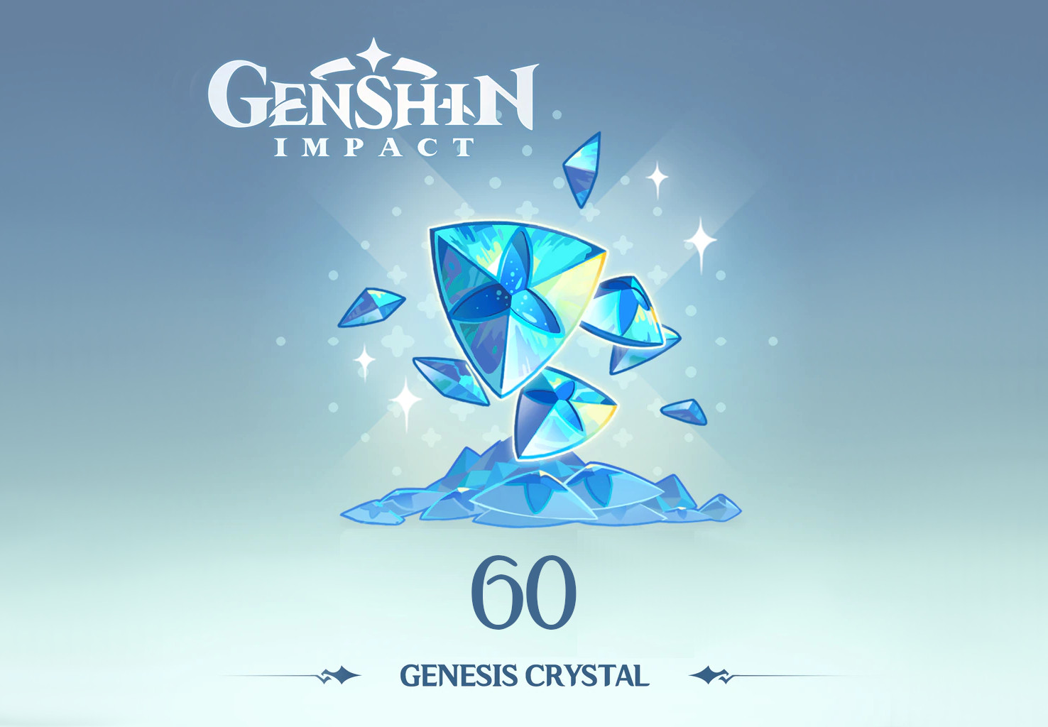Genshin Impact - 60 Genesis Crystals Reidos Voucher 1.32 $
