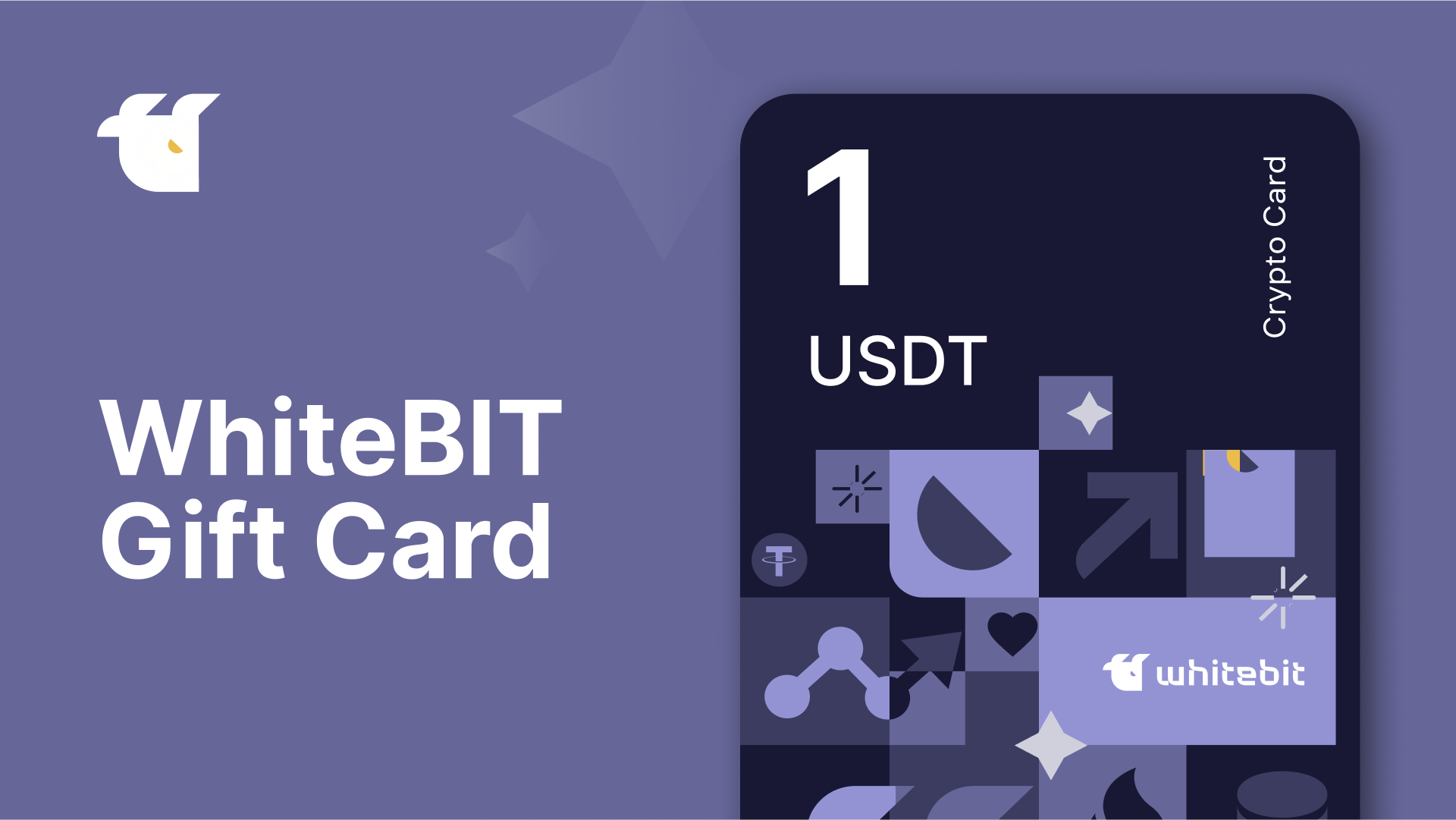WhiteBIT 1 USDT Gift Card 1.33 $