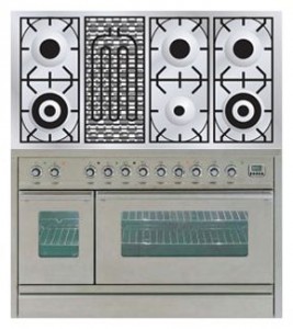 Photo Cuisinière ILVE PSW-120B-VG Stainless-Steel