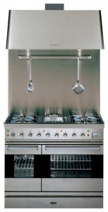 снимка Кухненската Печка ILVE PD-90R-VG Stainless-Steel