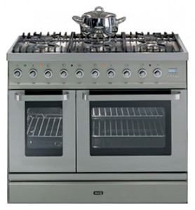 Photo Kitchen Stove ILVE TD-906L-VG Stainless-Steel