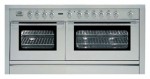 ILVE PL-150B-MP Stainless-Steel Küchenherd