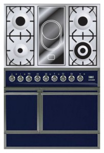 照片 厨房炉灶 ILVE QDC-90V-MP Blue