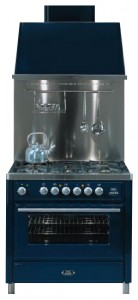 照片 厨房炉灶 ILVE MT-90R-MP Blue