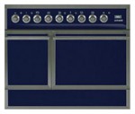 ILVE QDC-90R-MP Blue Fogão de Cozinha