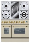 ILVE PDN-90V-MP Antique white Σόμπα κουζίνα