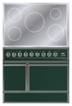 ILVE QDCI-90-MP Green Σόμπα κουζίνα