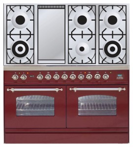 照片 厨房炉灶 ILVE PDN-120F-VG Red
