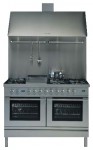 ILVE PDF-120S-VG Stainless-Steel Σόμπα κουζίνα