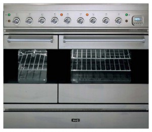 صورة فوتوغرافية موقد المطبخ ILVE PD-90BL-MP Stainless-Steel