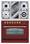 ILVE PN-90V-MP Red Stufa di Cucina