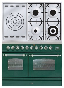 照片 厨房炉灶 ILVE PDN-100S-VG Green