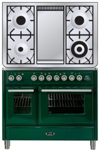 照片 厨房炉灶 ILVE MTD-100FD-E3 Green
