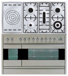ILVE PF-120S-VG Stainless-Steel Σόμπα κουζίνα
