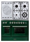 ILVE MTD-100SD-VG Green Virtuvės viryklė