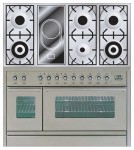 ILVE PW-120V-VG Stainless-Steel Stufa di Cucina