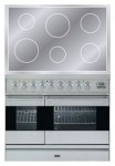 ILVE PDFI-100-MW Stainless-Steel Fogão de Cozinha