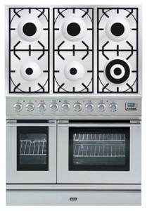 Photo Kitchen Stove ILVE PDL-906-VG Stainless-Steel
