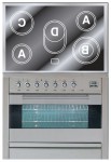 ILVE PFE-90-MP Stainless-Steel Virtuvės viryklė